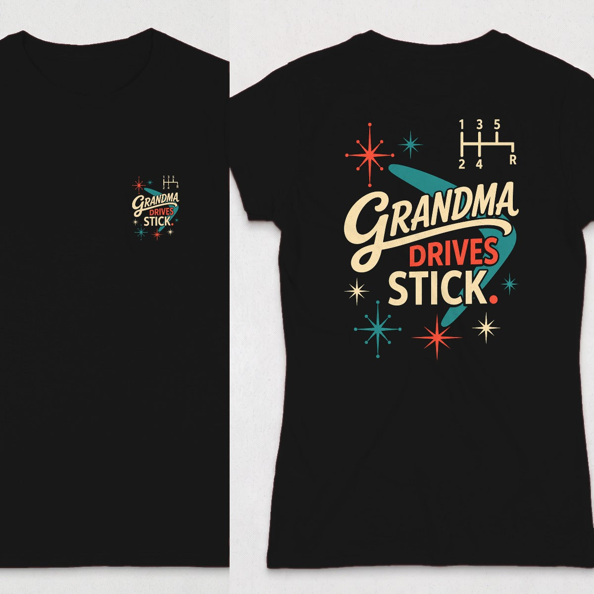 Black | Front & Back