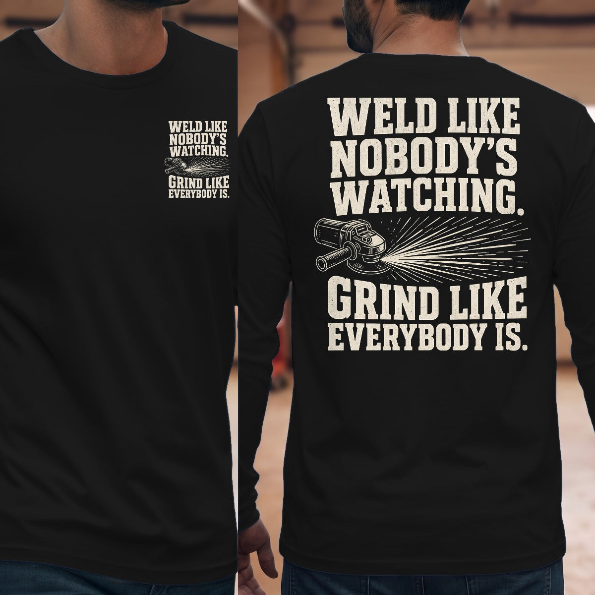 Black | Front & Back