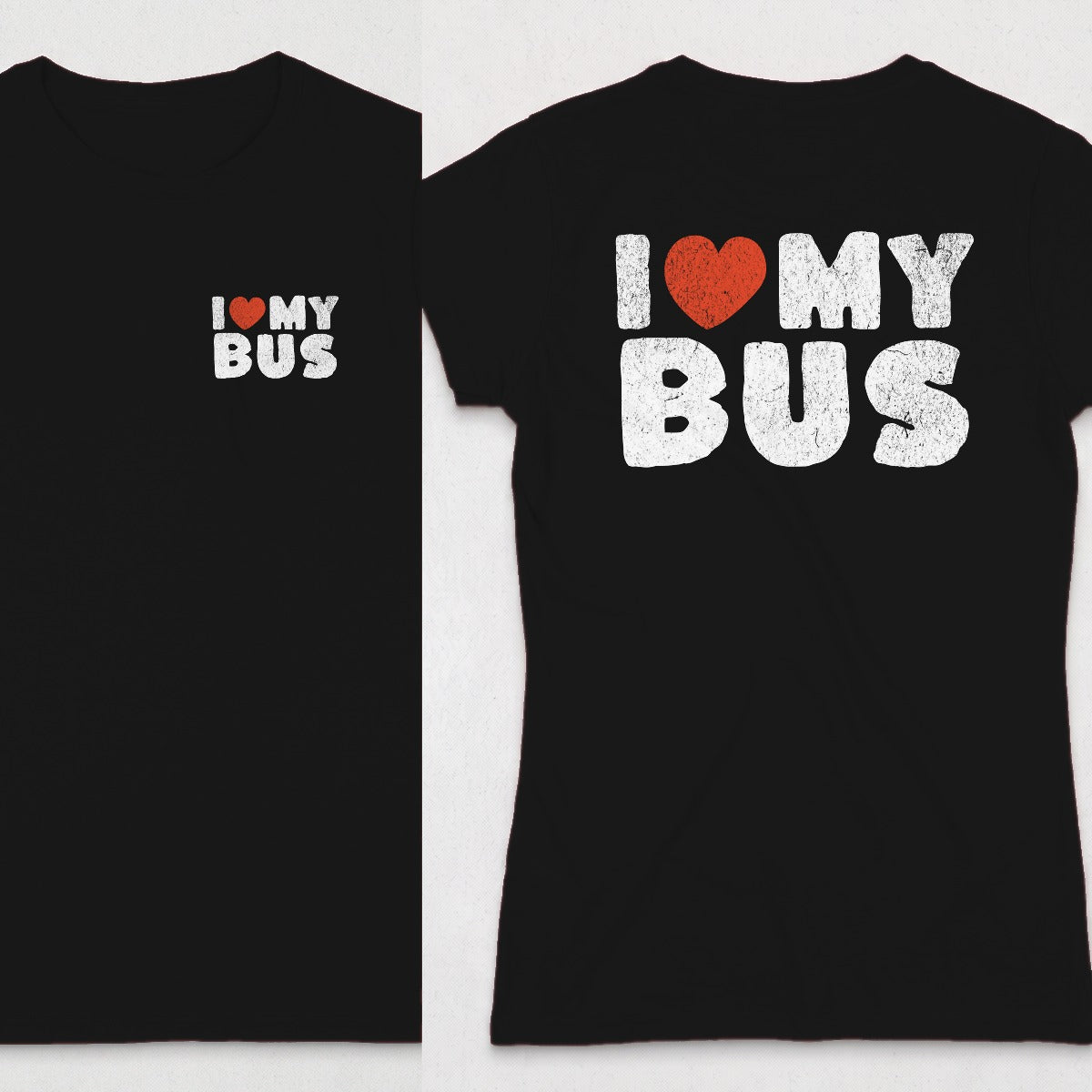 Black | Left Chest + Back