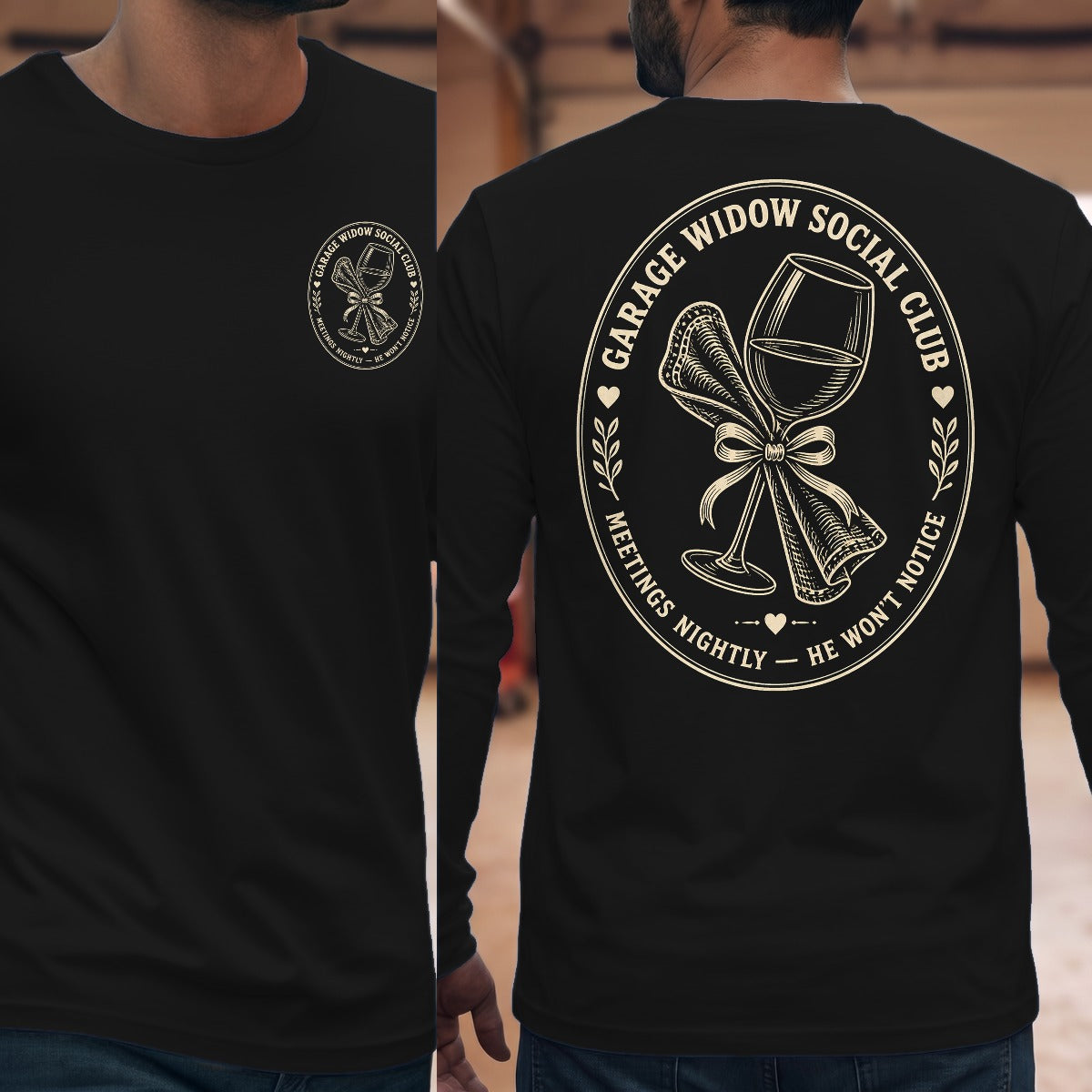 Black | Front & Back