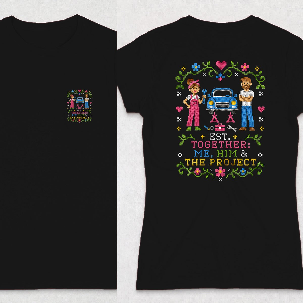 Black | Front & Back