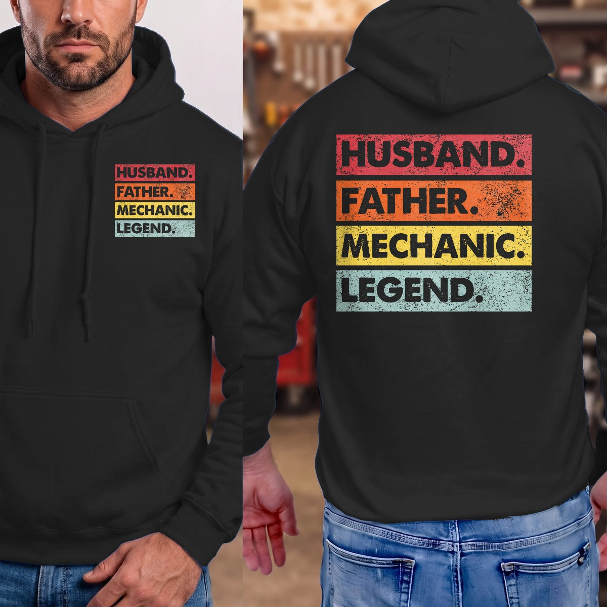 Black | Front & Back