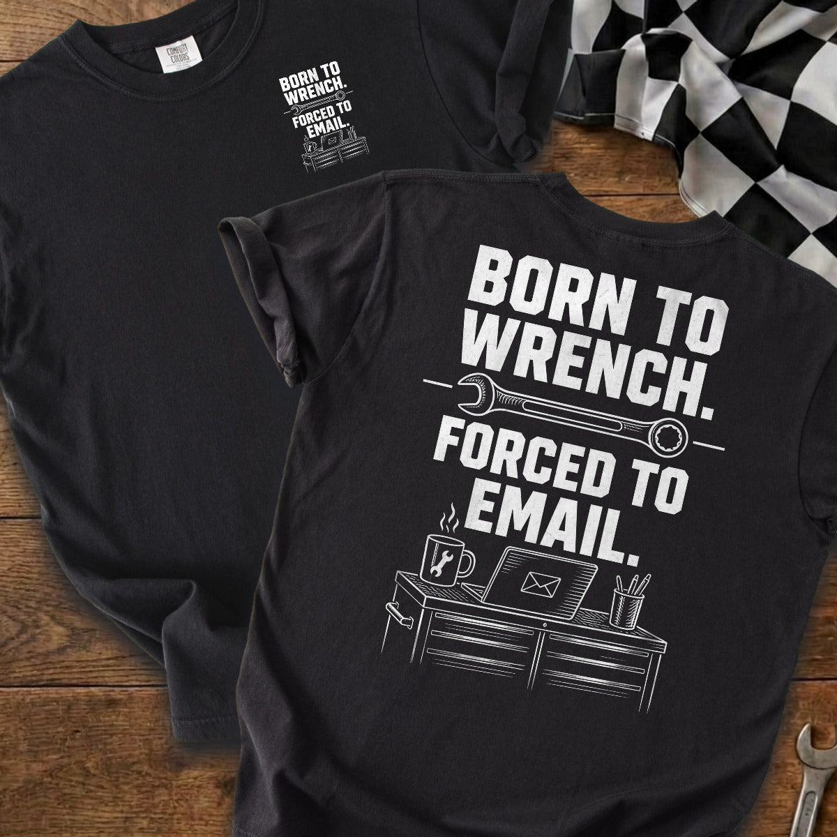 Black | Front & Back