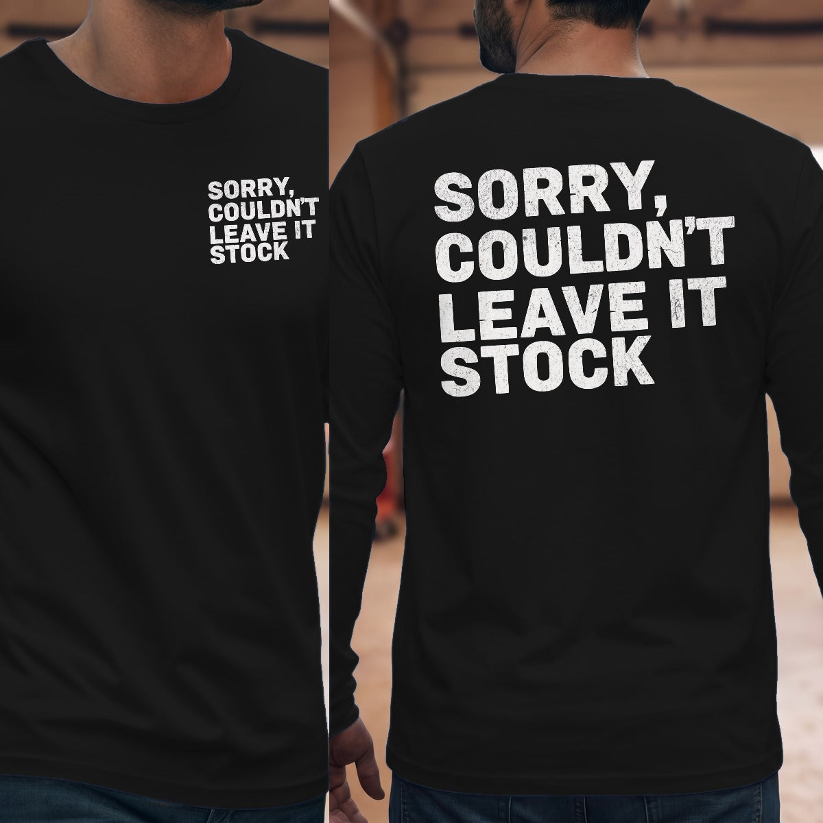Black | Front & Back
