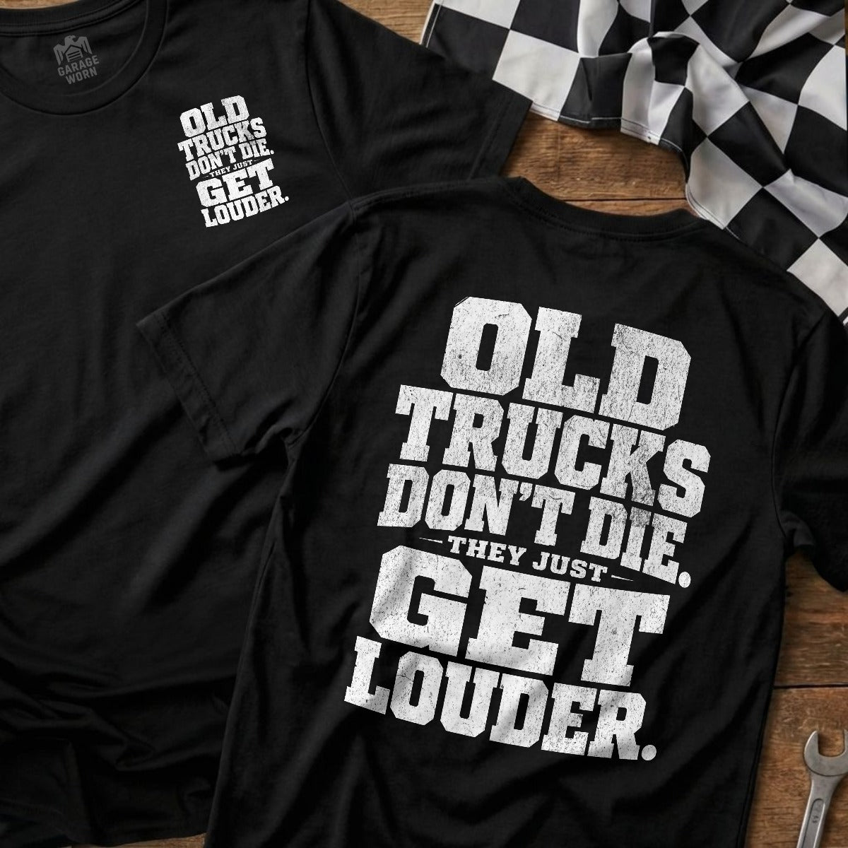 Black | Front & Back