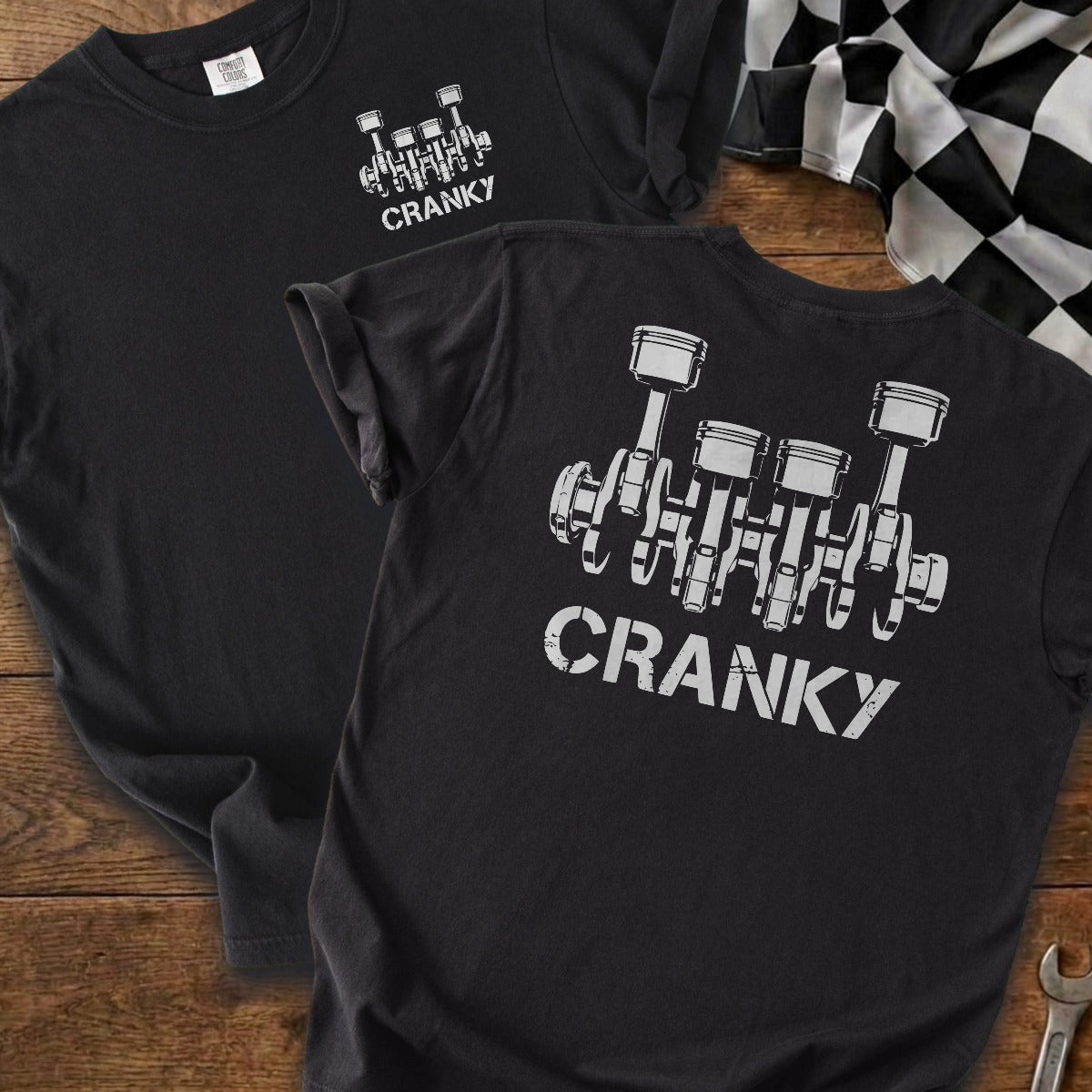 Black | Front & Back