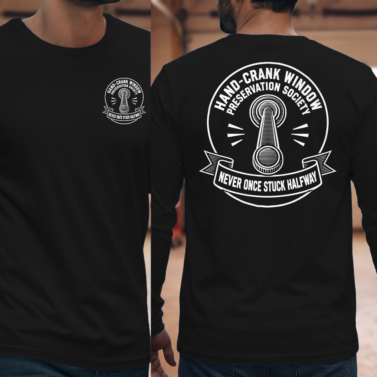 Black | Front & Back
