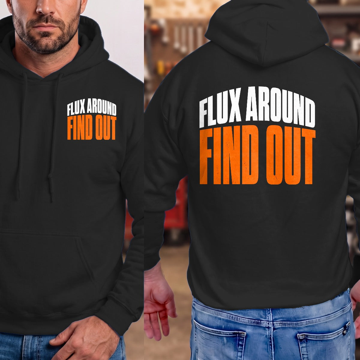 Black | Front & Back