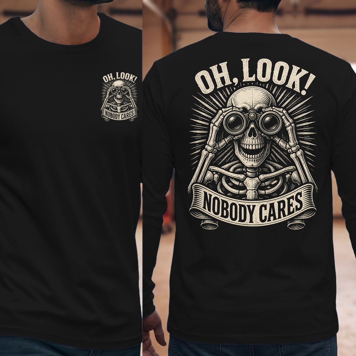 Black | Front & Back