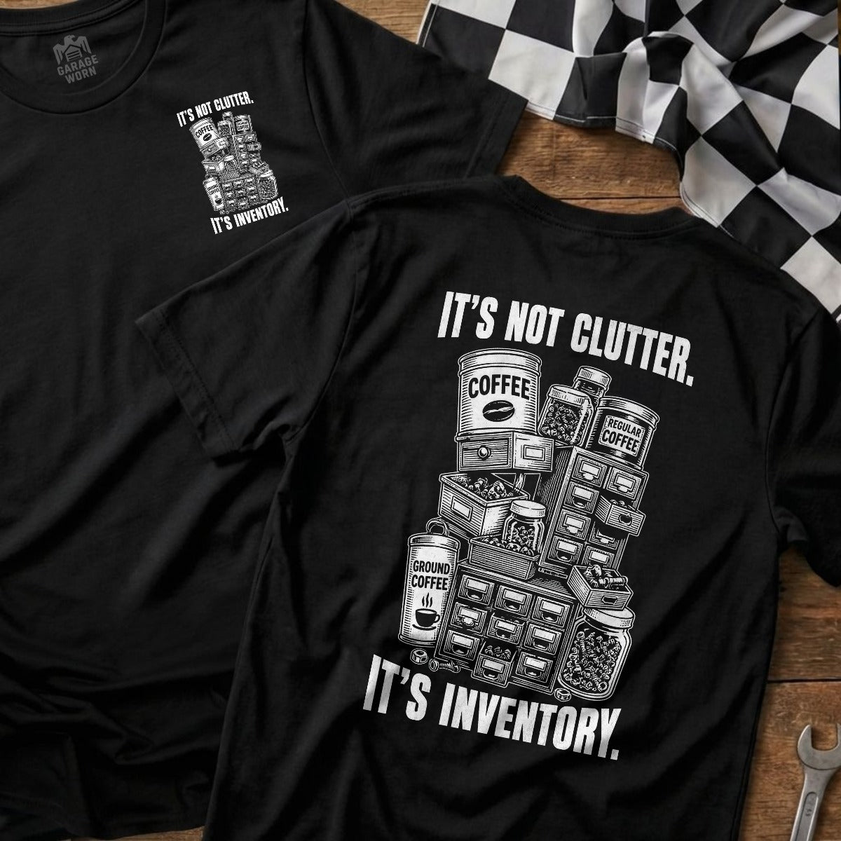 Black | Front & Back