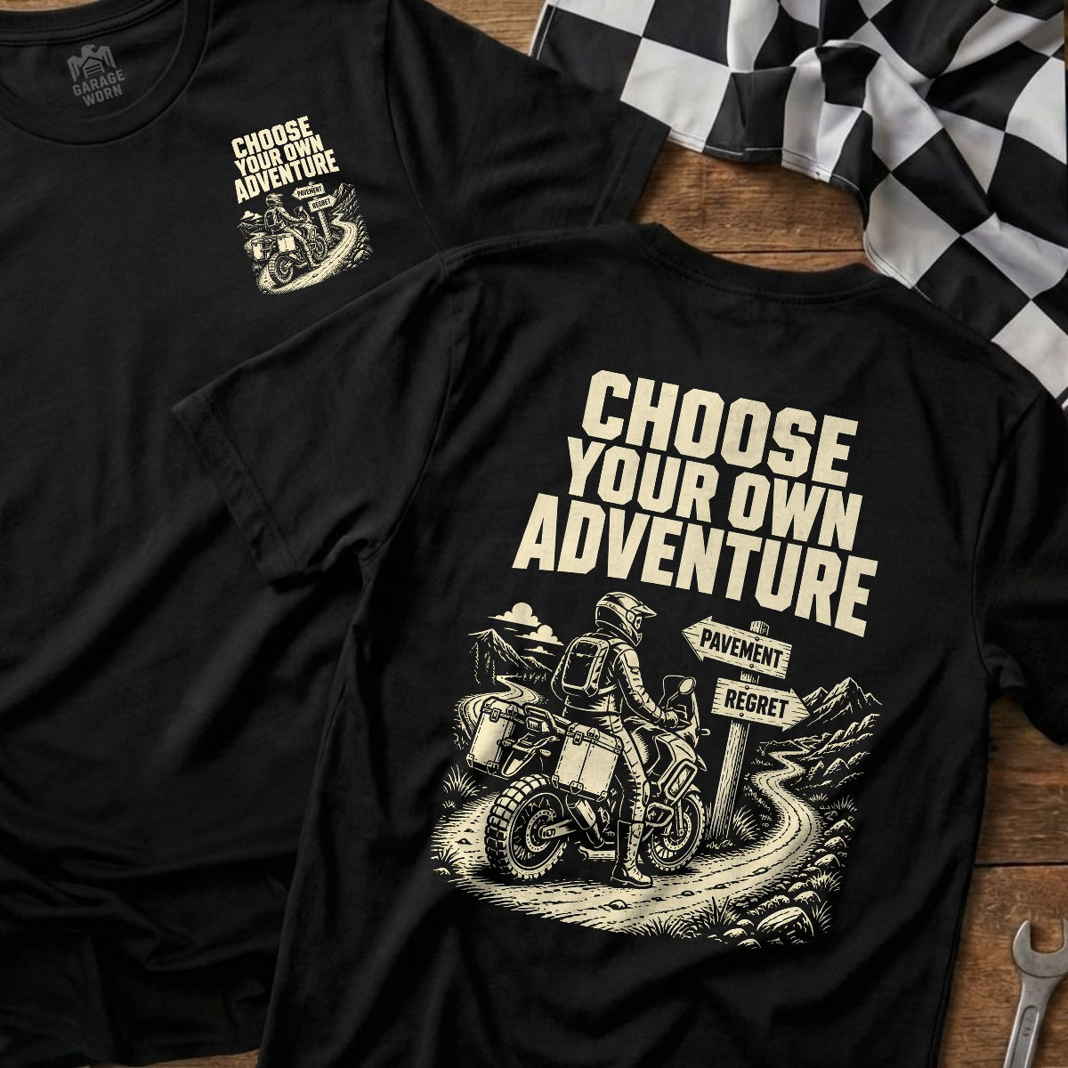 Black | Front & Back