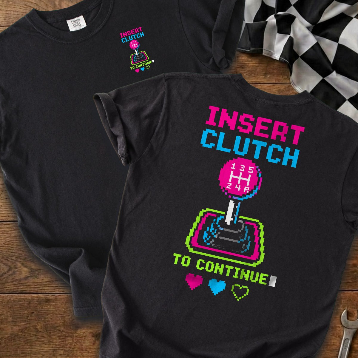 Black | Front & Back