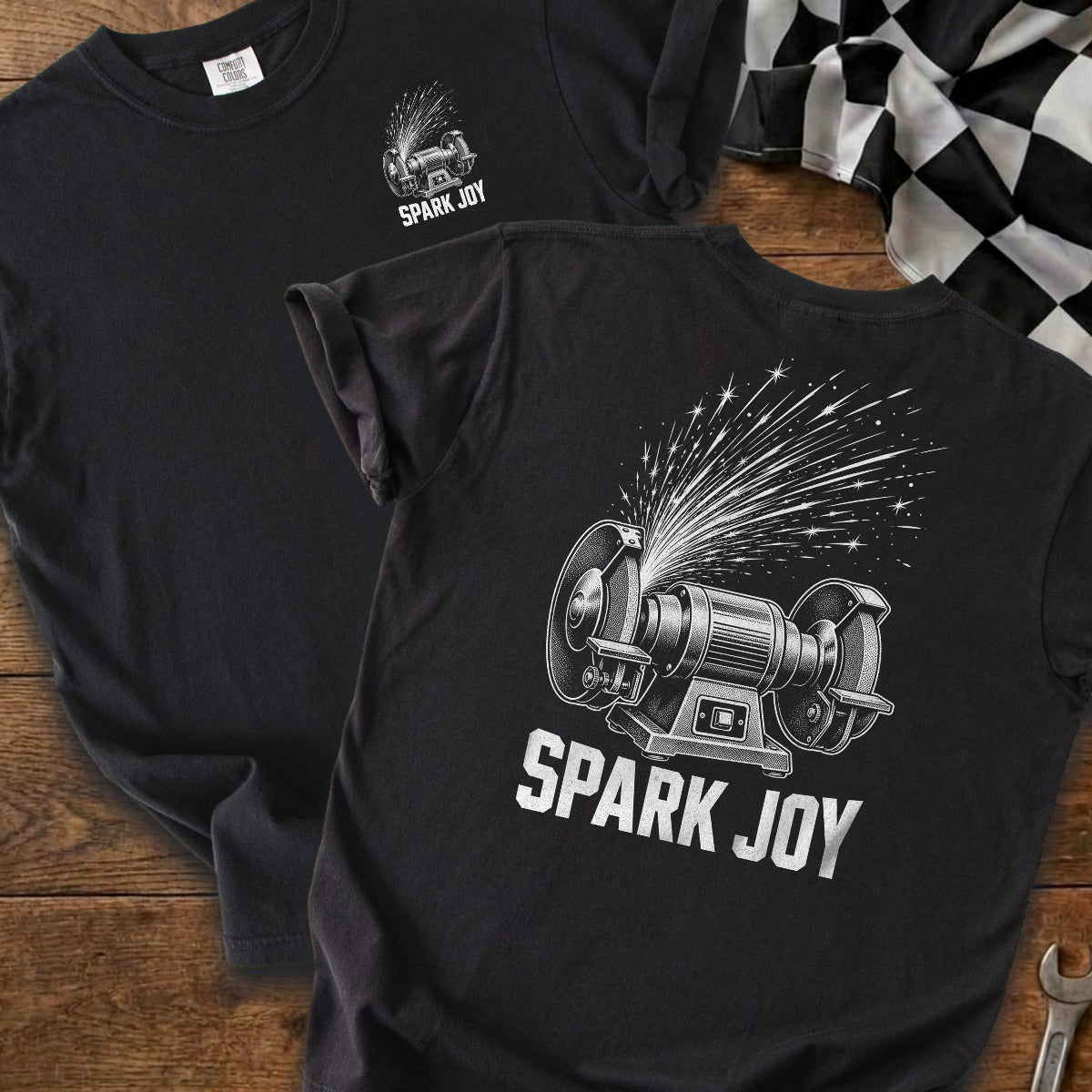 Black | Front & Back