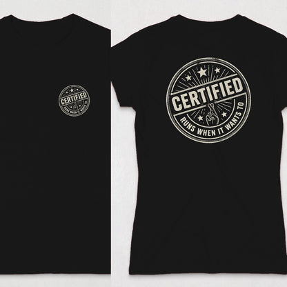 Black | Front & Back