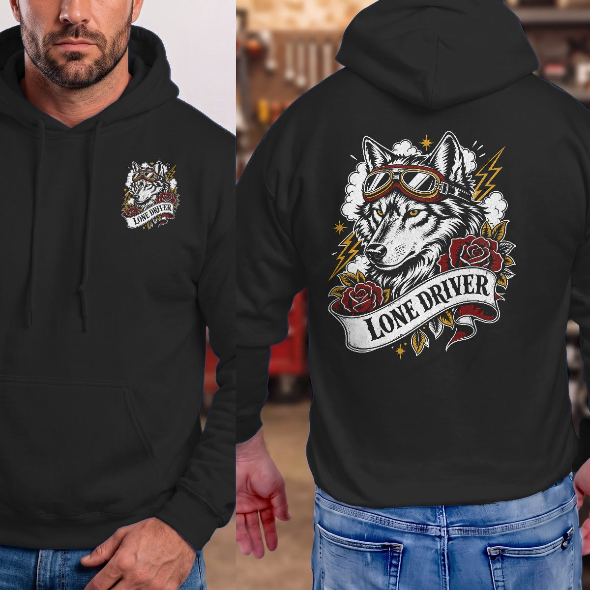 Black | Front & Back