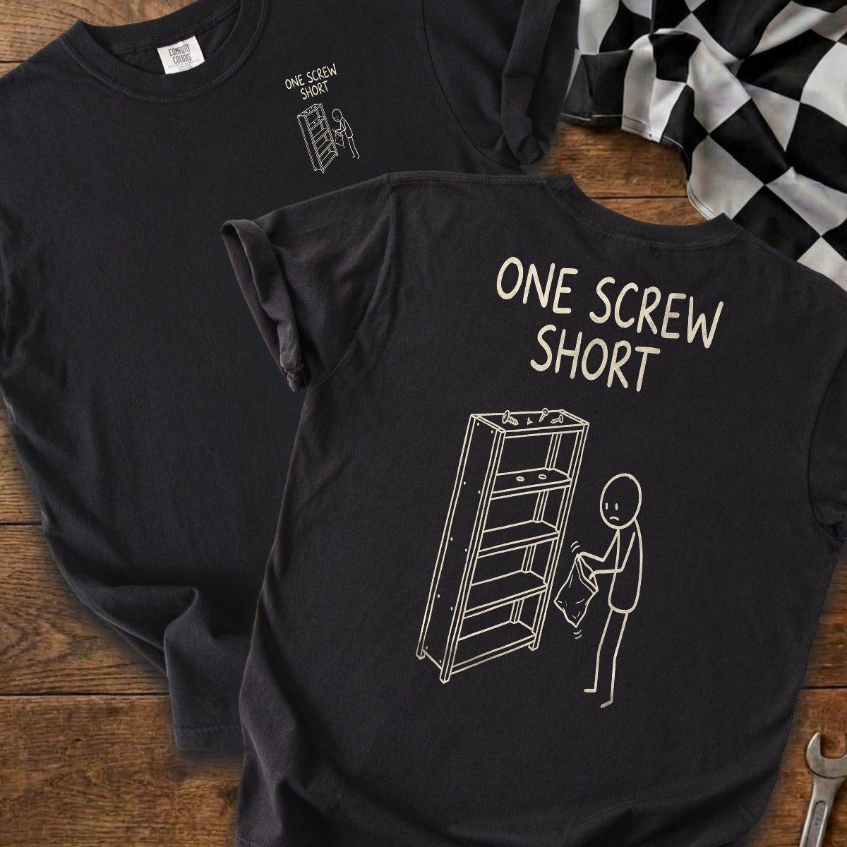 Black | Front & Back