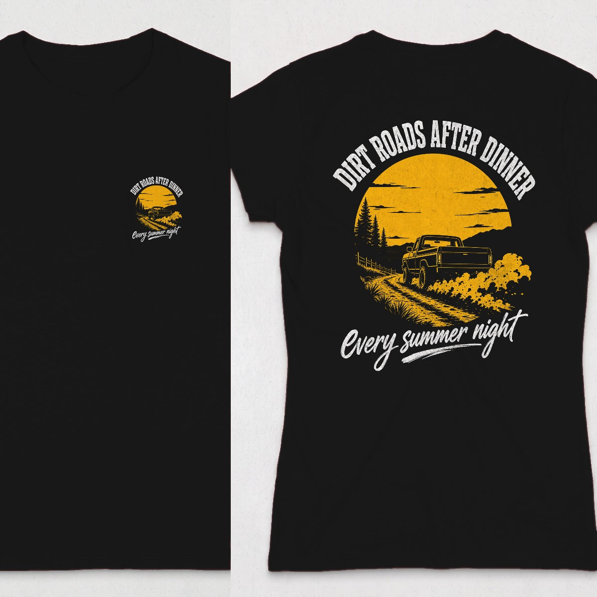 Black | Front & Back