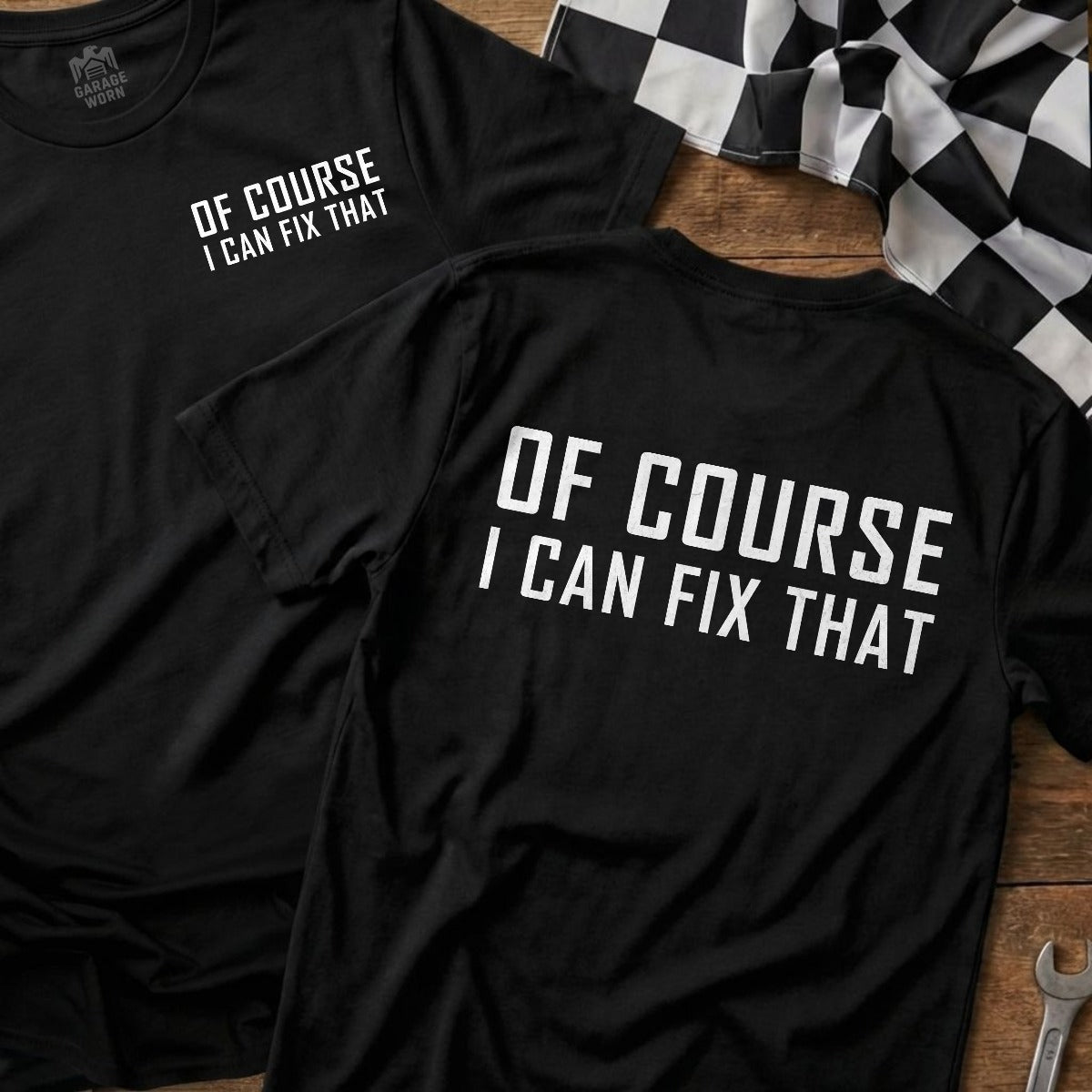 Black | Front & Back