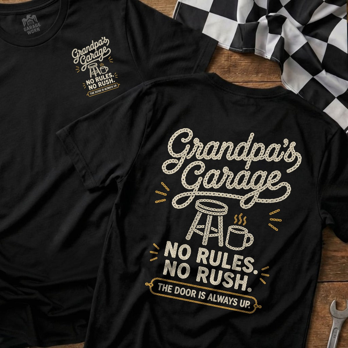 Black | Front & Back