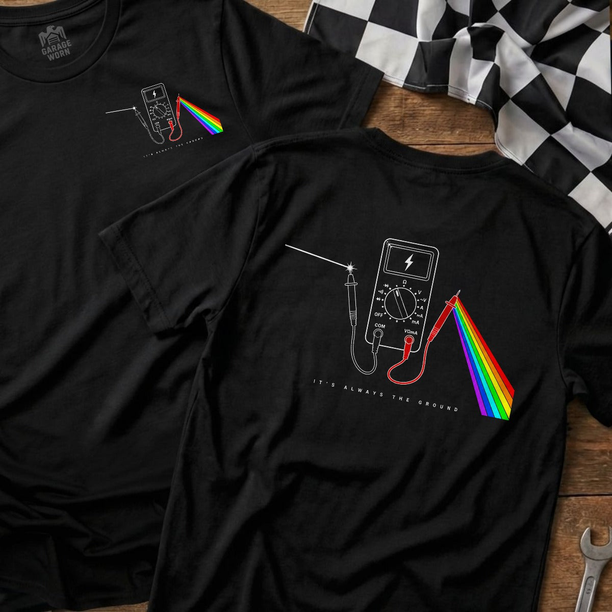 Black | Front & Back