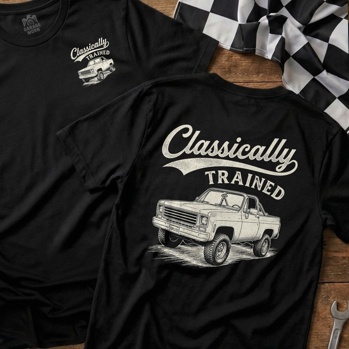 Black | Front & Back