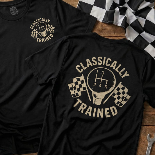 Black | Left Chest + Back