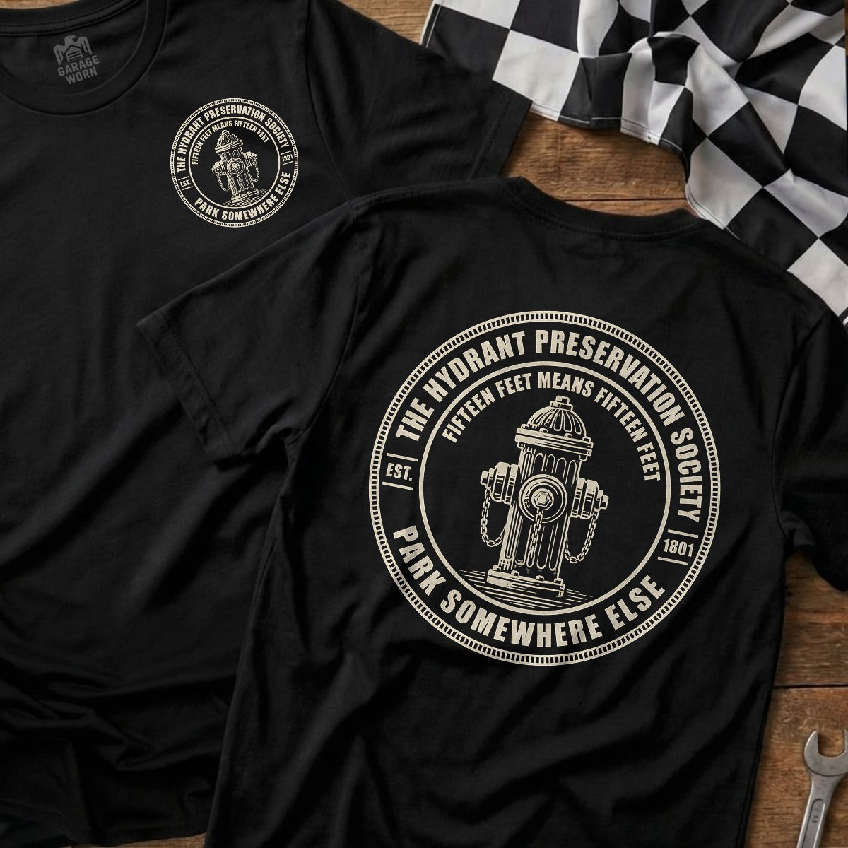 Black | Front & Back