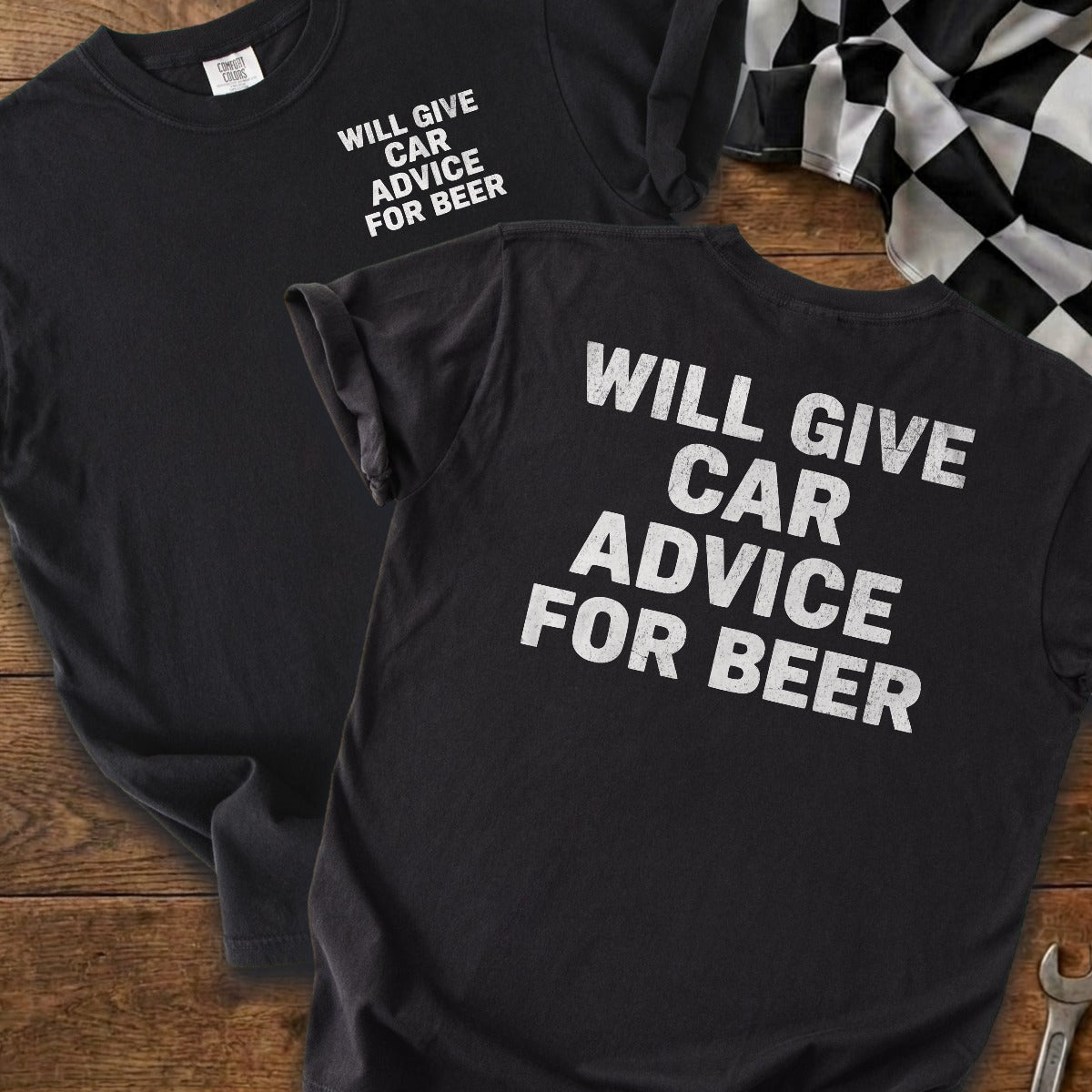 Black | Front & Back