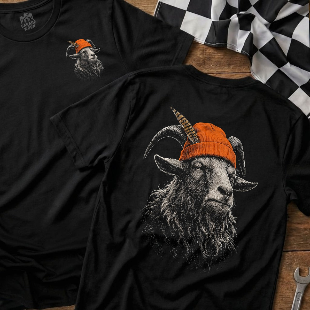 Black | Front & Back