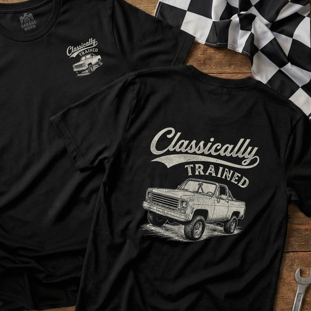 Black | Front & Back