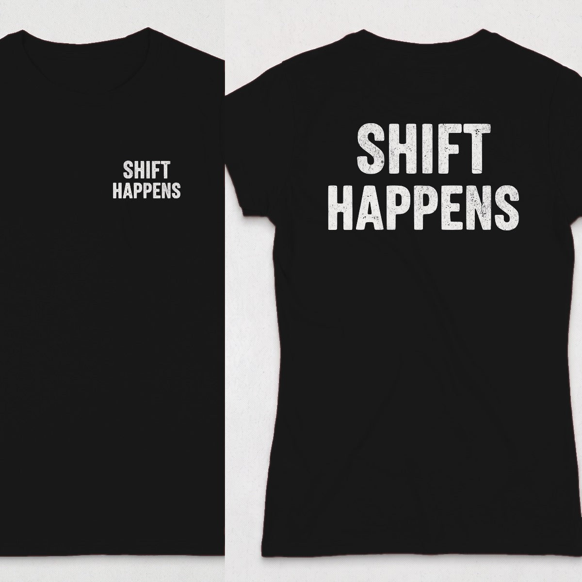 Black | Left Chest + Back