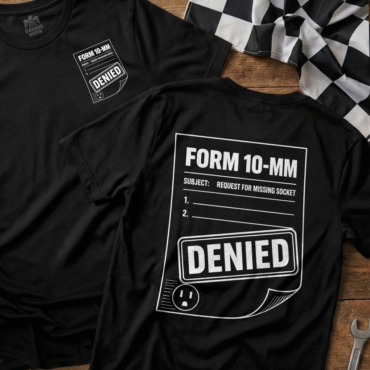 Black | Front & Back