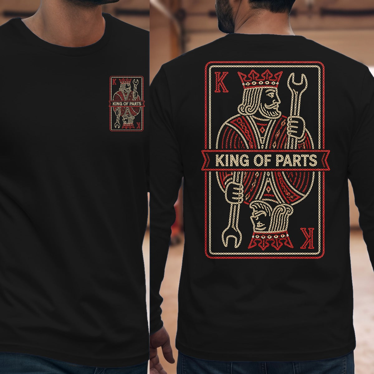 Black | Front & Back