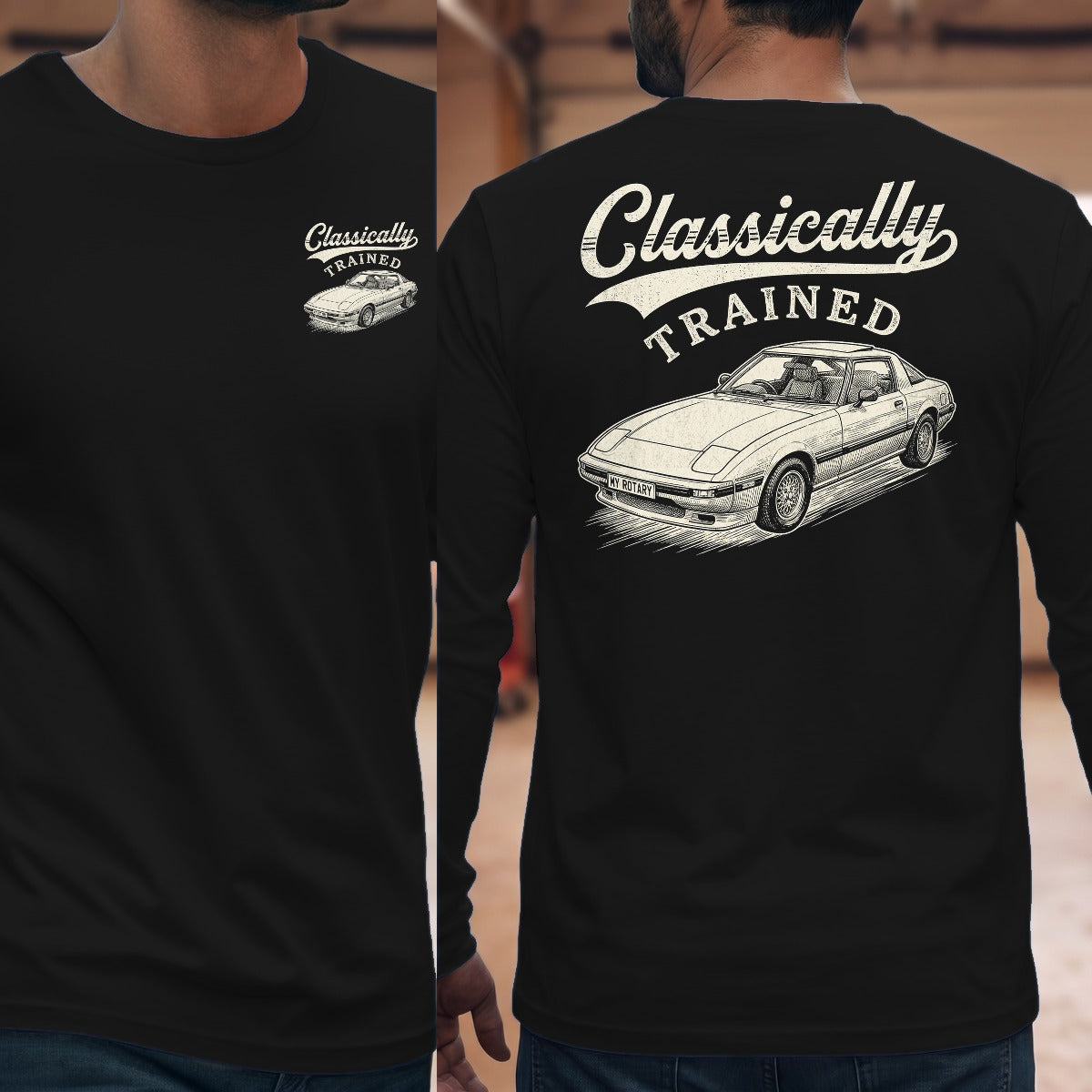 Black | Front & Back