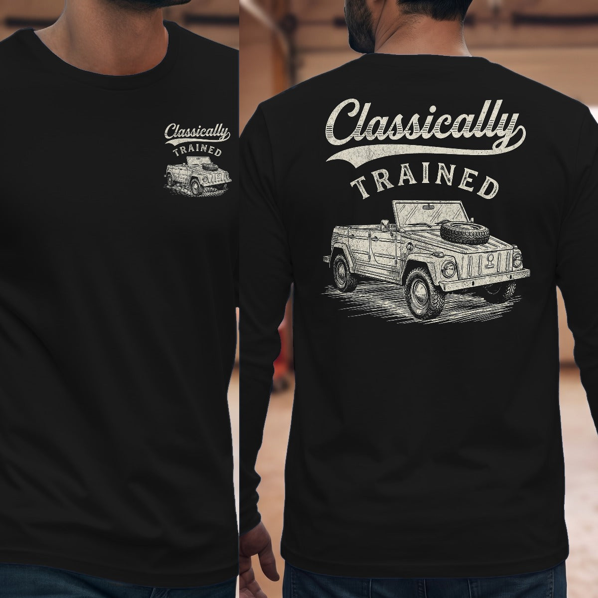 Black | Front & Back