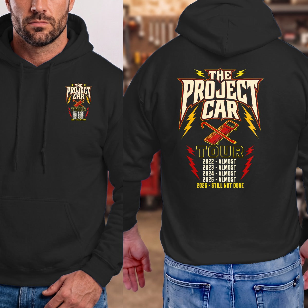 Black | Front & Back