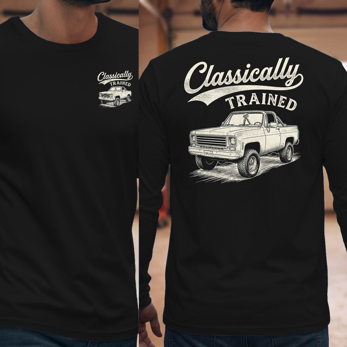 Black | Front & Back