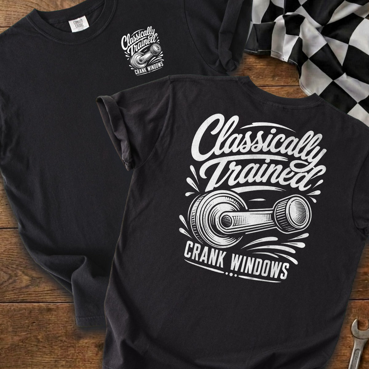 Black | Front & Back
