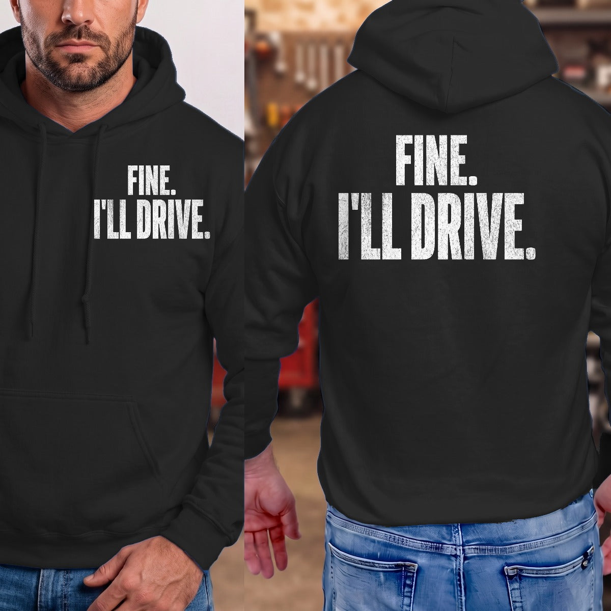 Black | Front & Back