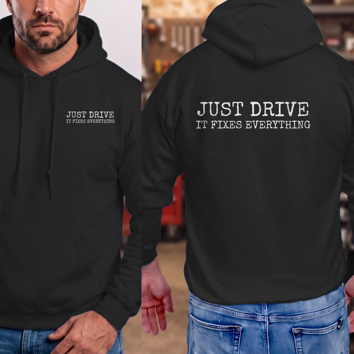 Black | Front & Back