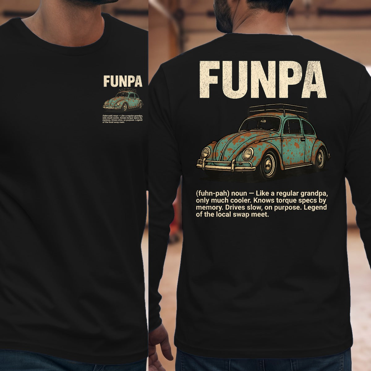 Black | Front & Back