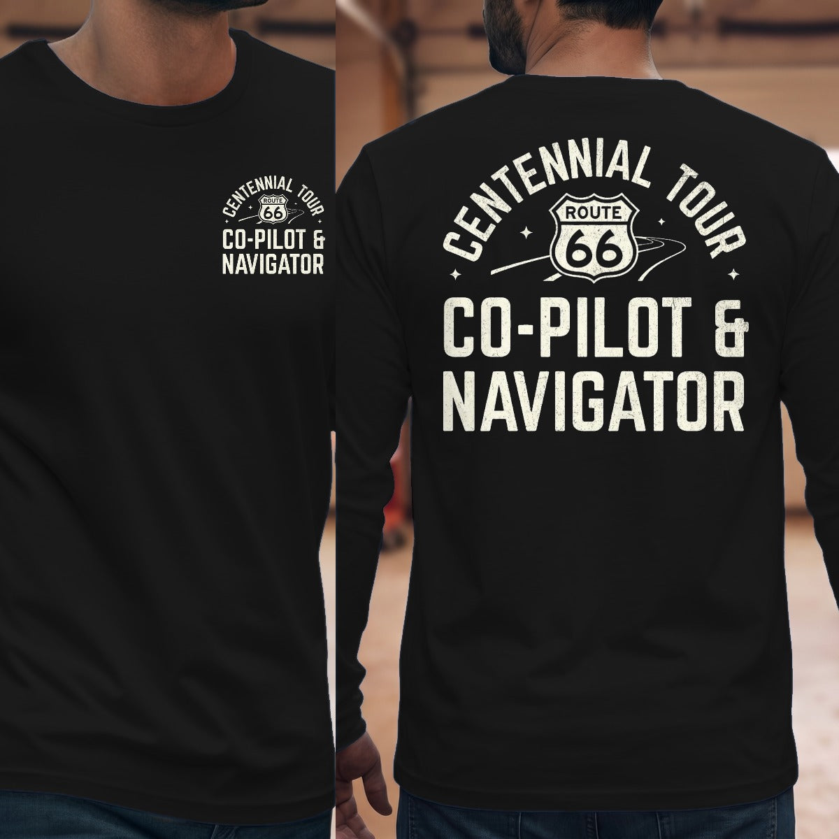 Black | Front & Back