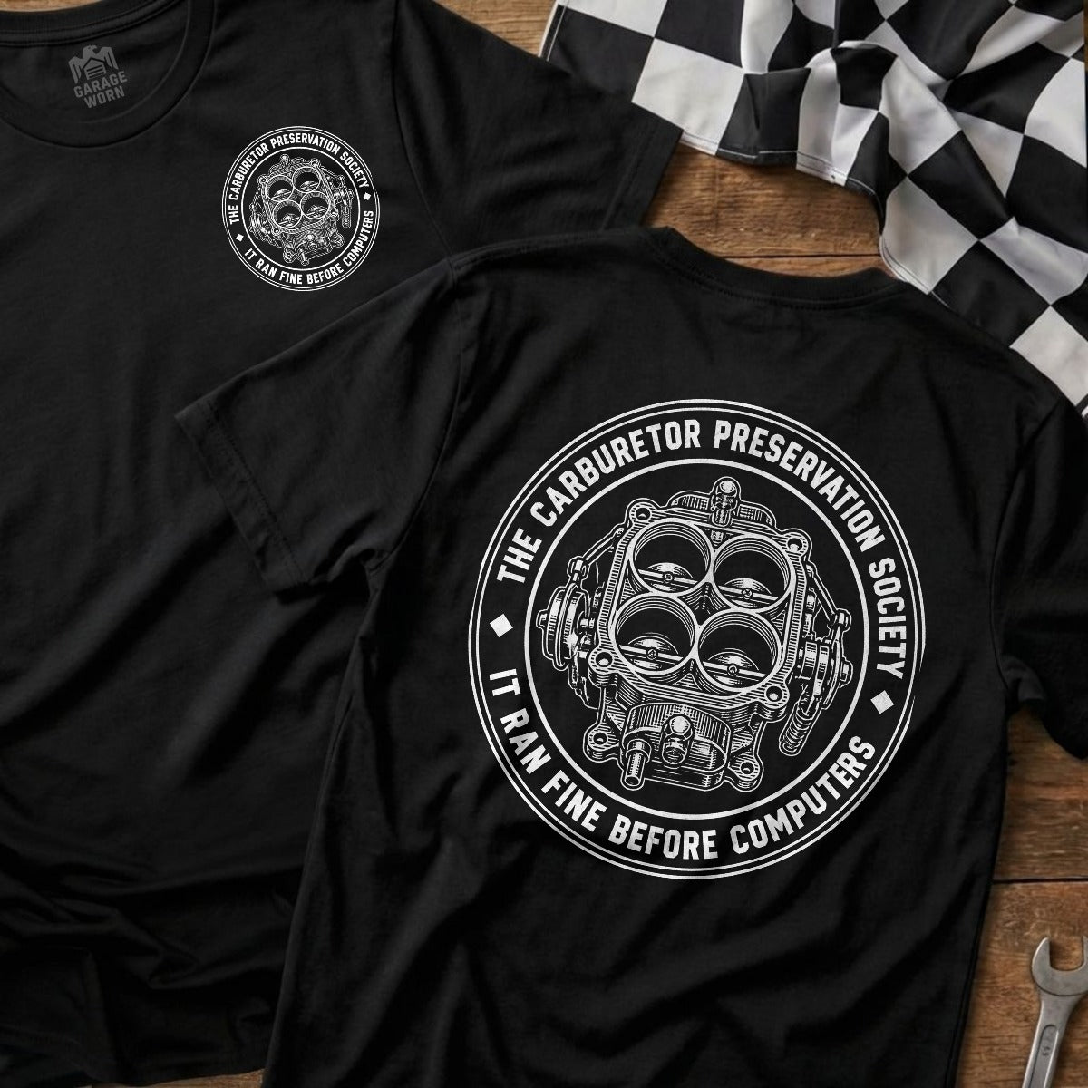 Black | Front & Back
