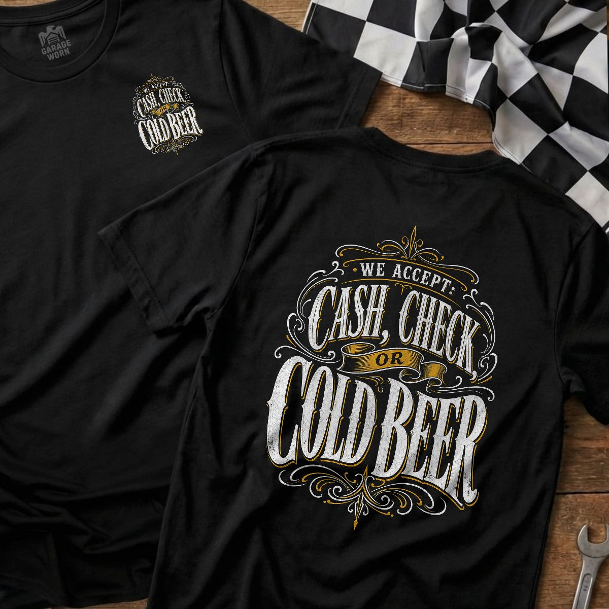 Black | Front & Back