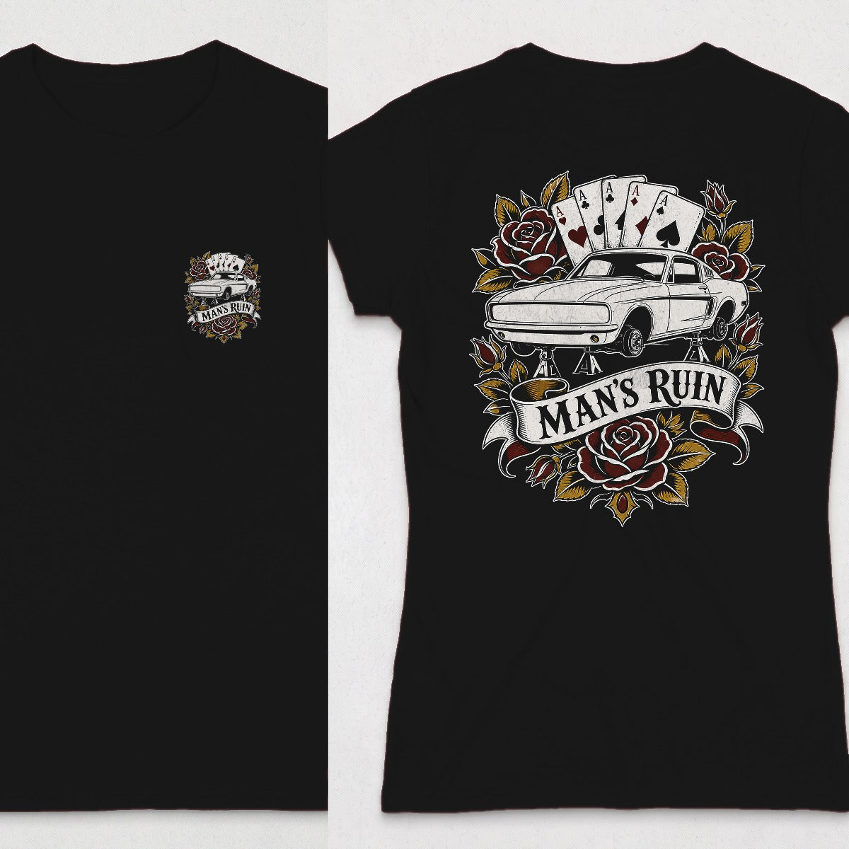 Black | Front & Back