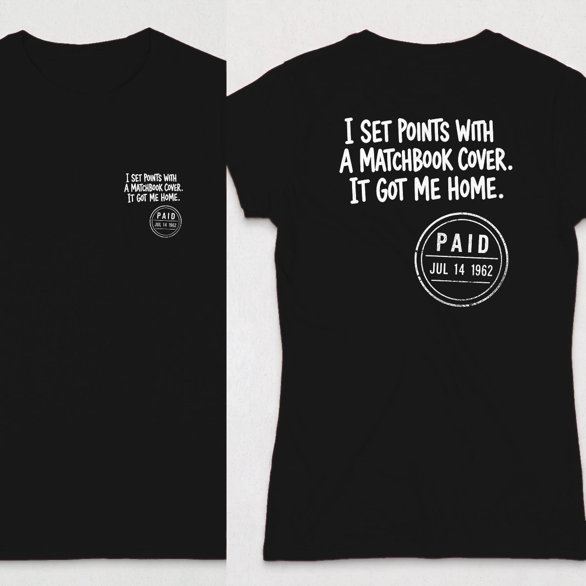 Black | Front & Back