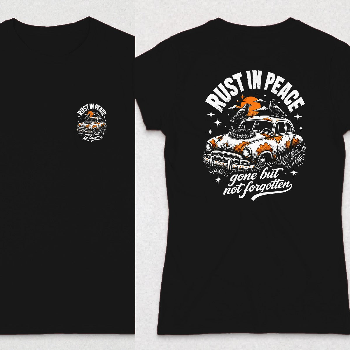 Black | Front & Back
