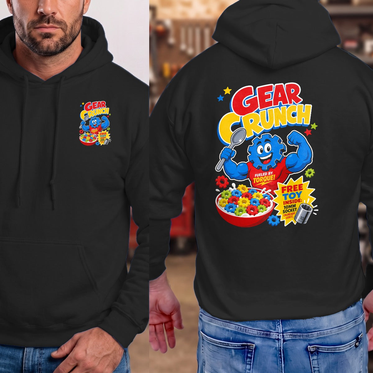 Black | Front & Back