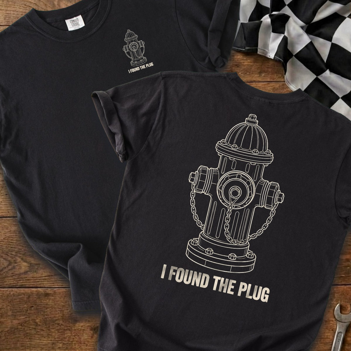 Black | Front & Back
