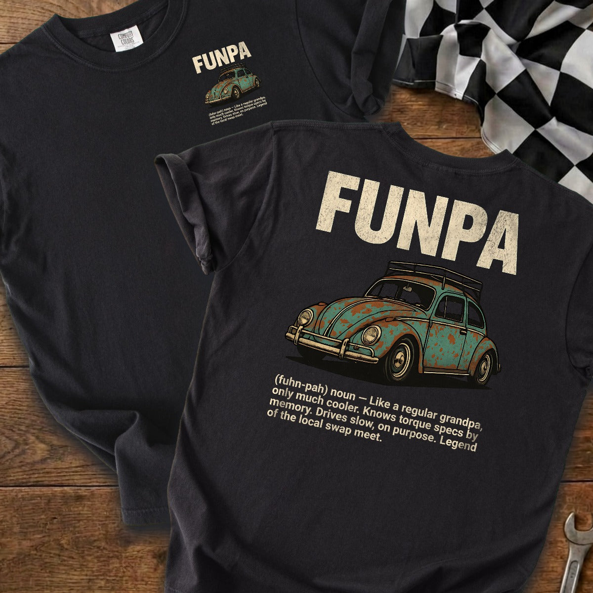 Black | Front & Back